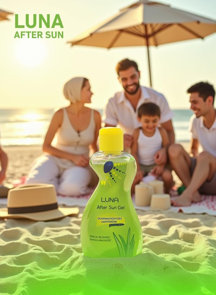 جل لونا بعد التعرض لأشعة الشمس 210 جم