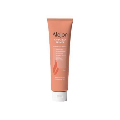 برايمر أليجون primer يمنح حماية +50 ولمسة حريرية مطفية، Aligon primer offers SPF50 protection with a smooth matte finish for flawless skin.