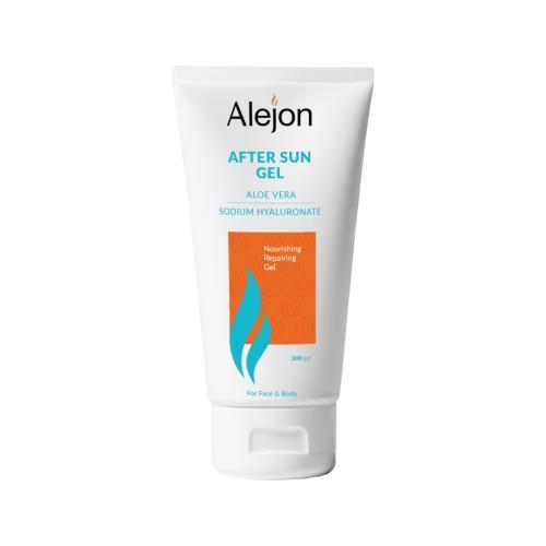 جل after sun من أليجون يمنح ترطيبًا وتهدئة فورية للجلد بعد الشمس، Aligon after sun gel delivers instant hydration and soothing comfort post-sun exposure.