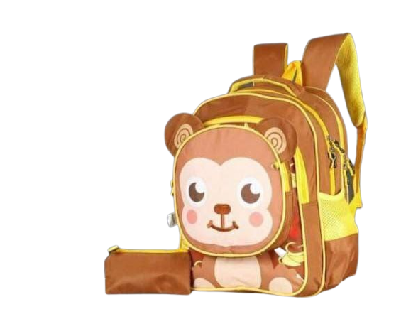 School bag 3M,Animales Shapes, size 15