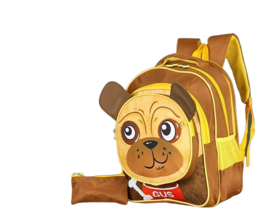 School bag 3M,Animales Shapes, size 15