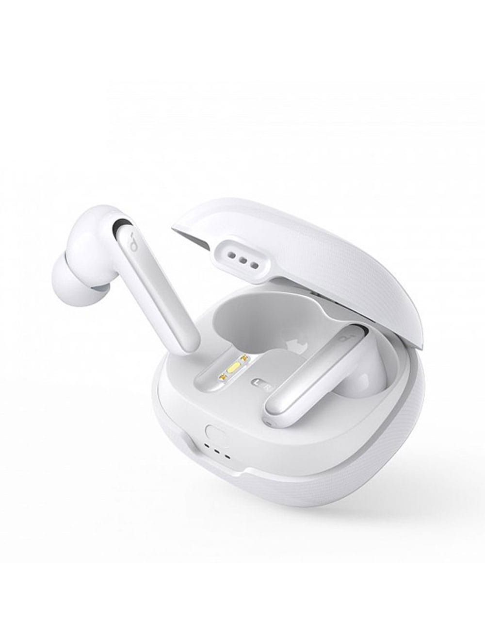 Anker Soundcore Life Note 3 سماعات لاسلكية ببلوتوث 5.2 و6 ميكروفونات – Wireless Earbuds with 6 Mics, 22 EQ Presets & 35h Playtime – White