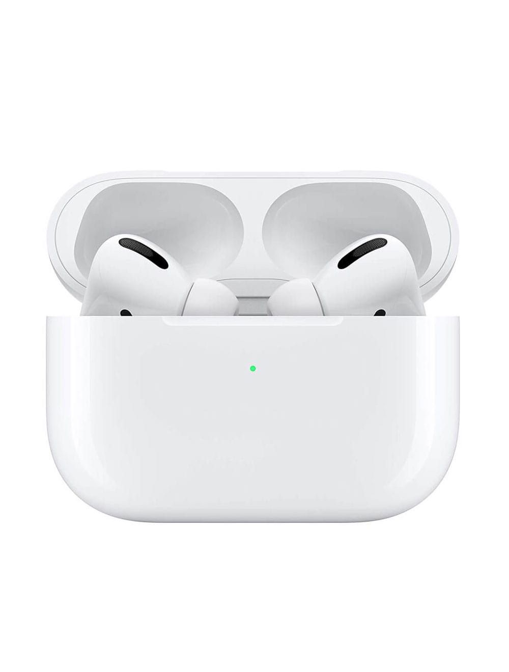 سماعات apple airpods pro لاسلكية مع شاحن Magsafe، صوت فائق، عزل ضوضاء، وضمان سنة – Wireless Earbuds with Magsafe Charging & Noise Cancellation

