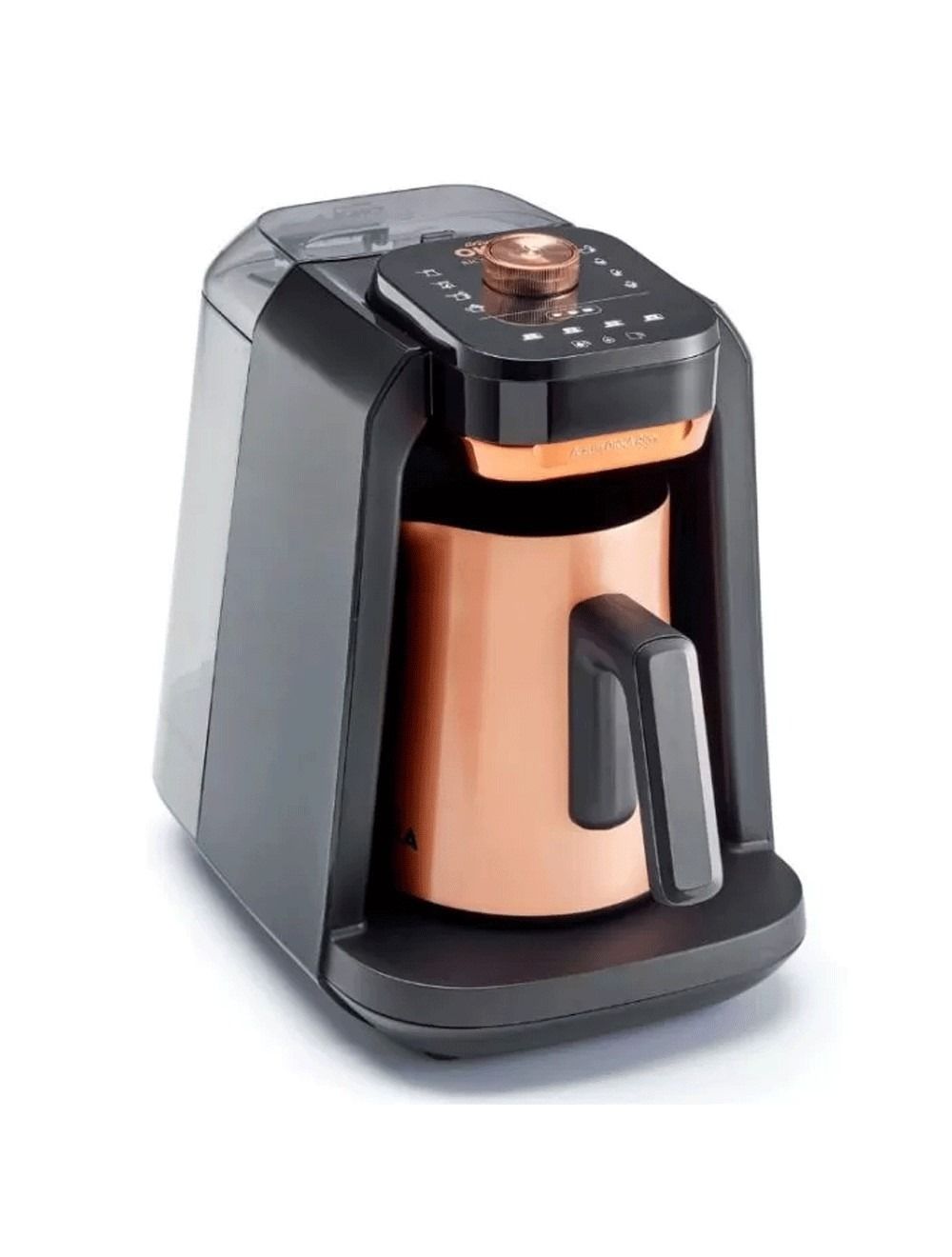 اكتشف ماكينة قهوة أرزوم أوكا ريتش برو بلس مع خزان مياه 1.3 لتر، مشروبات متنوعة، لوحة تحكم باللمس، وضمان سنة من Cairo Drop مع خدمة التوصيل.