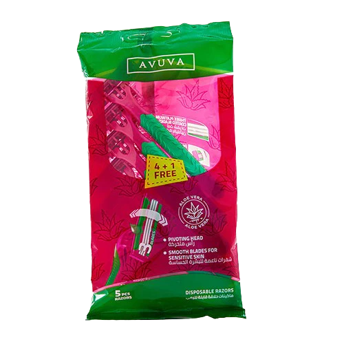 ماكينة حلاقة ناعمة للنساء من افوفا تمنحك إزالة شعر دقيقة وناعمة، Avuva Women’s Razor offers smooth, precise hair removal for all skin types.

