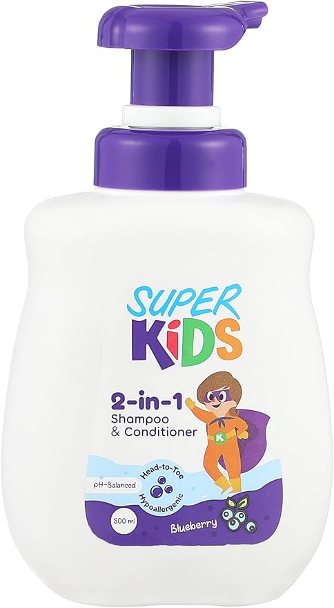 Super Kids 2 in 1 (Shampoo & Conditioner)