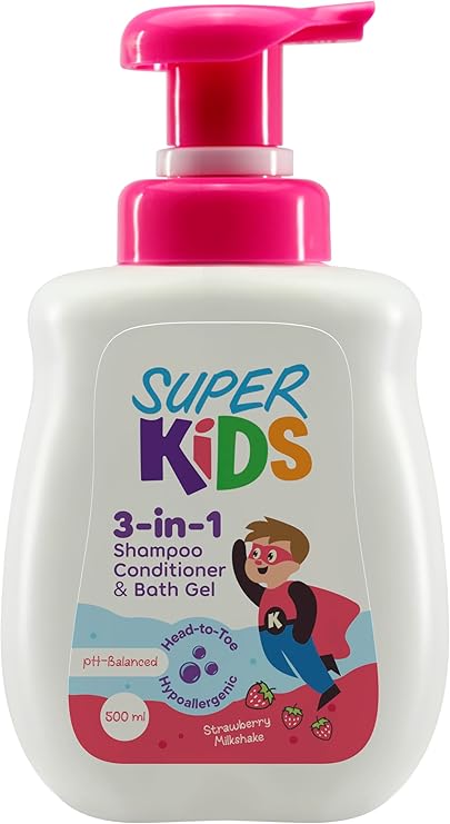 Super Kids 3 in 1 Strawberry Milkshake