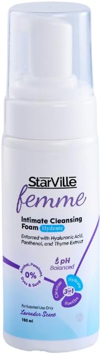 Starville Feminine Moisturizing Wash for the Sensitive Area Foam 150 ml