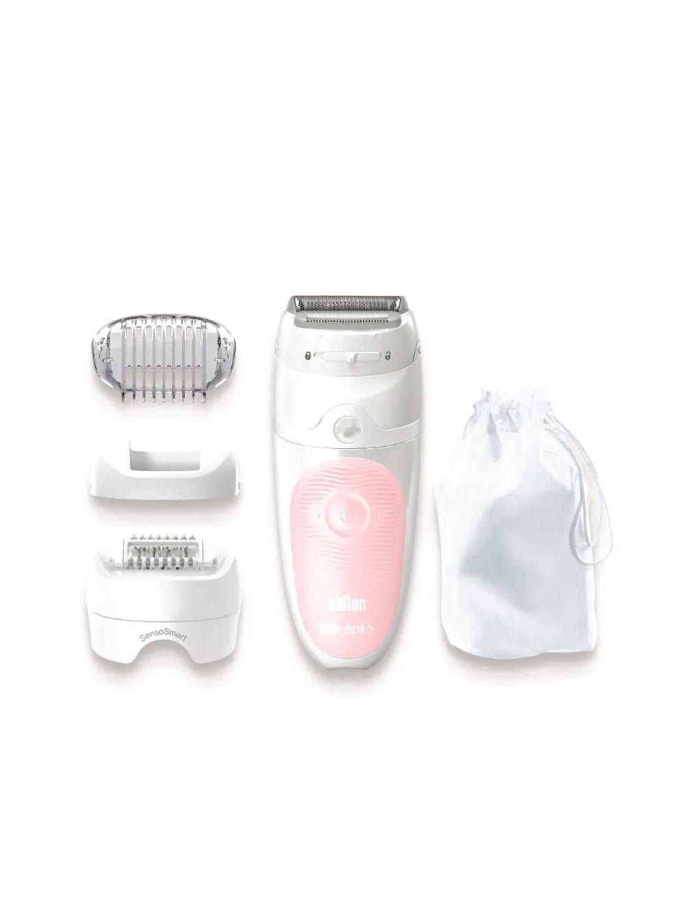 Braun Silk-epil 5 Wet & Dry Epilator for Women - White - SES5-620