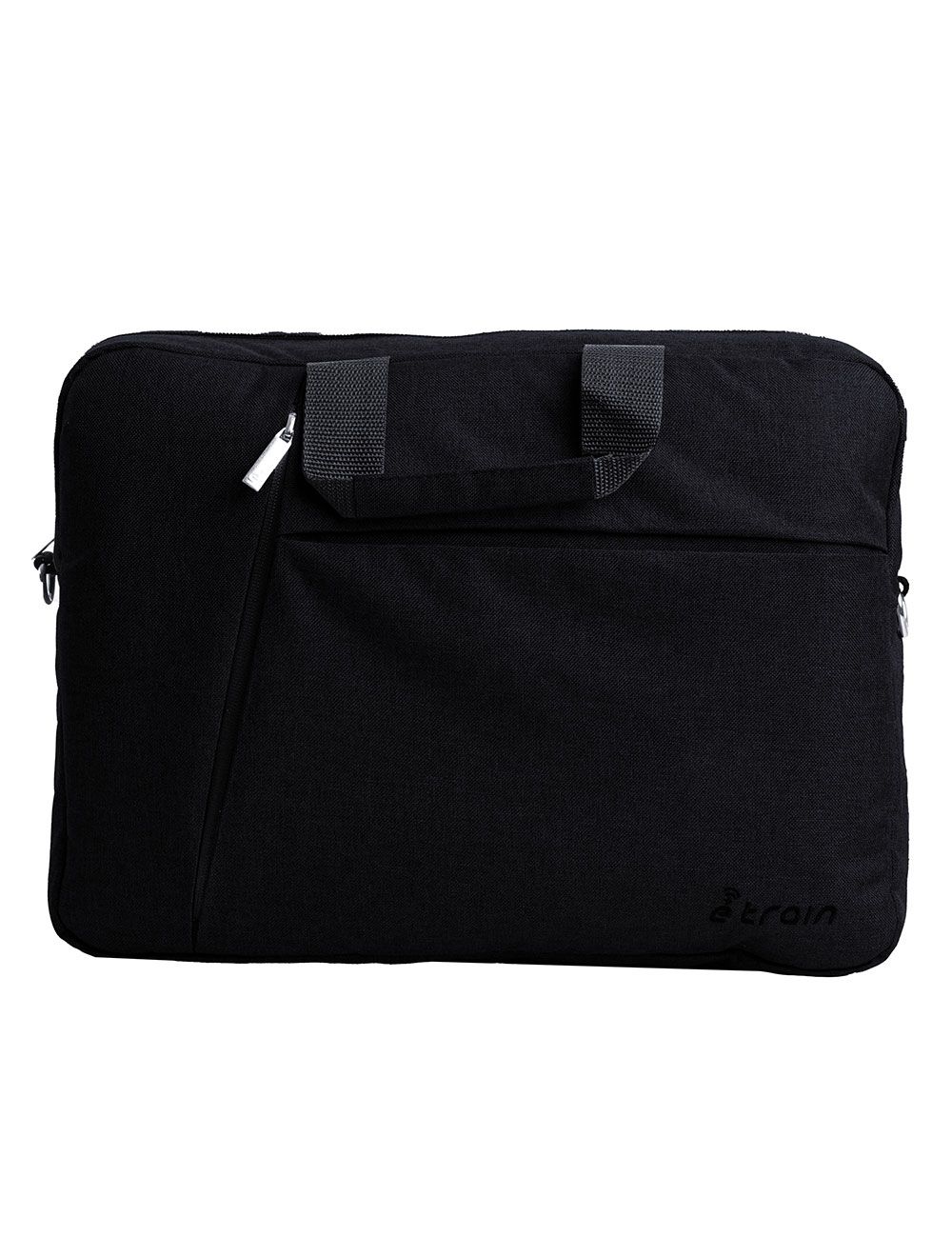 E-train (BG11B) Laptop Messenger Shoulder Bag up to 15.6" - Black