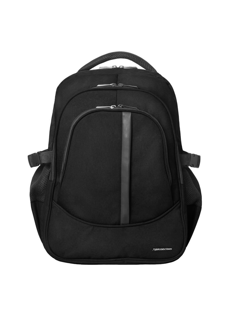 L'avvento Discovery Backpack fit with Laptops up to 15.6", Material Nylon +PU, Black