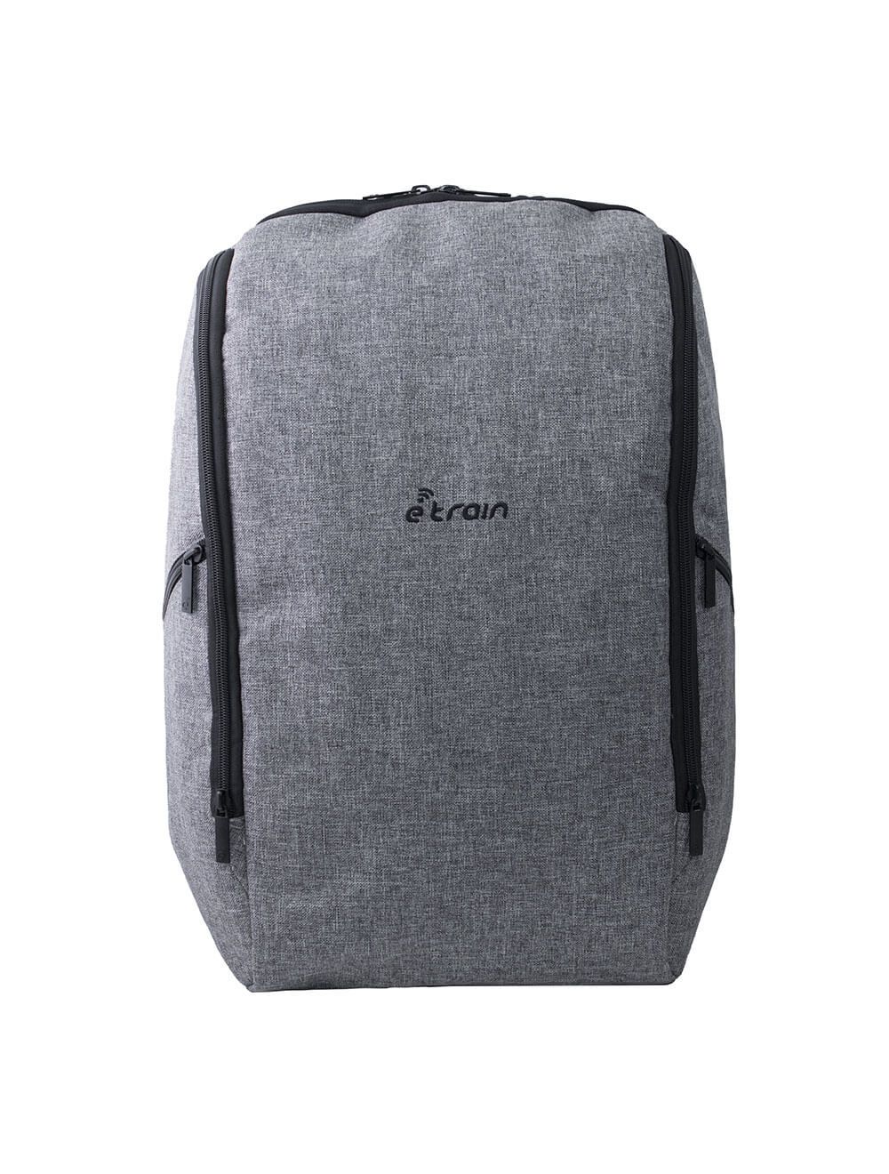 Etrain Laptop Backpack Made by High Quality Nylon Material, Fits Up to 15.6 Gray