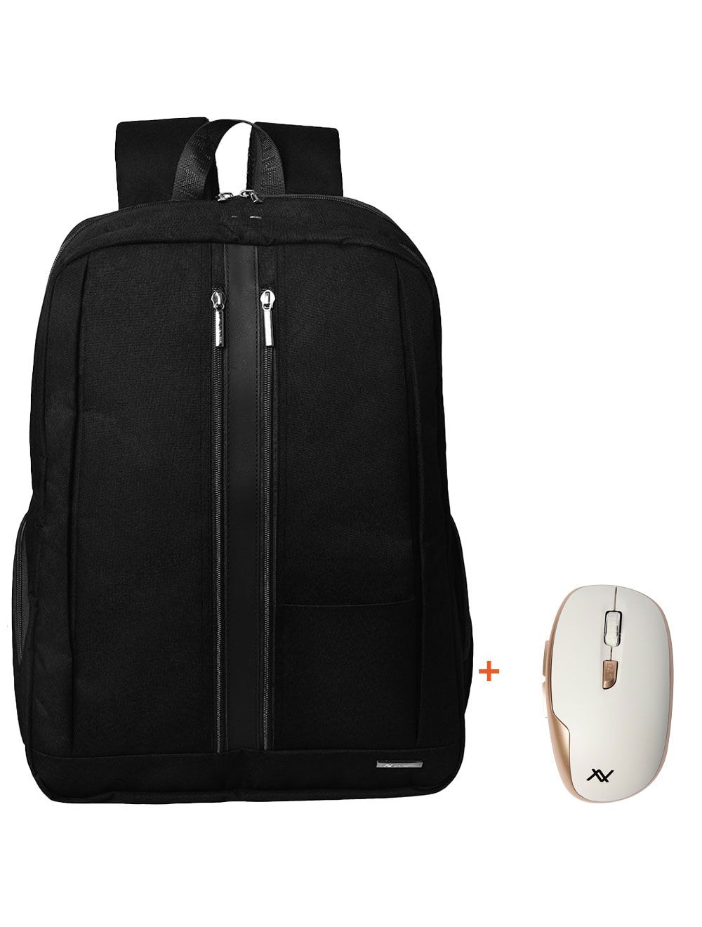 شنطة لابتوب لافينتو Discovery 15.6 بوصة مقاومة للماء + ماوس هدية. L’avvento Laptop Backpack 15.6 inch with Mouse Gift.