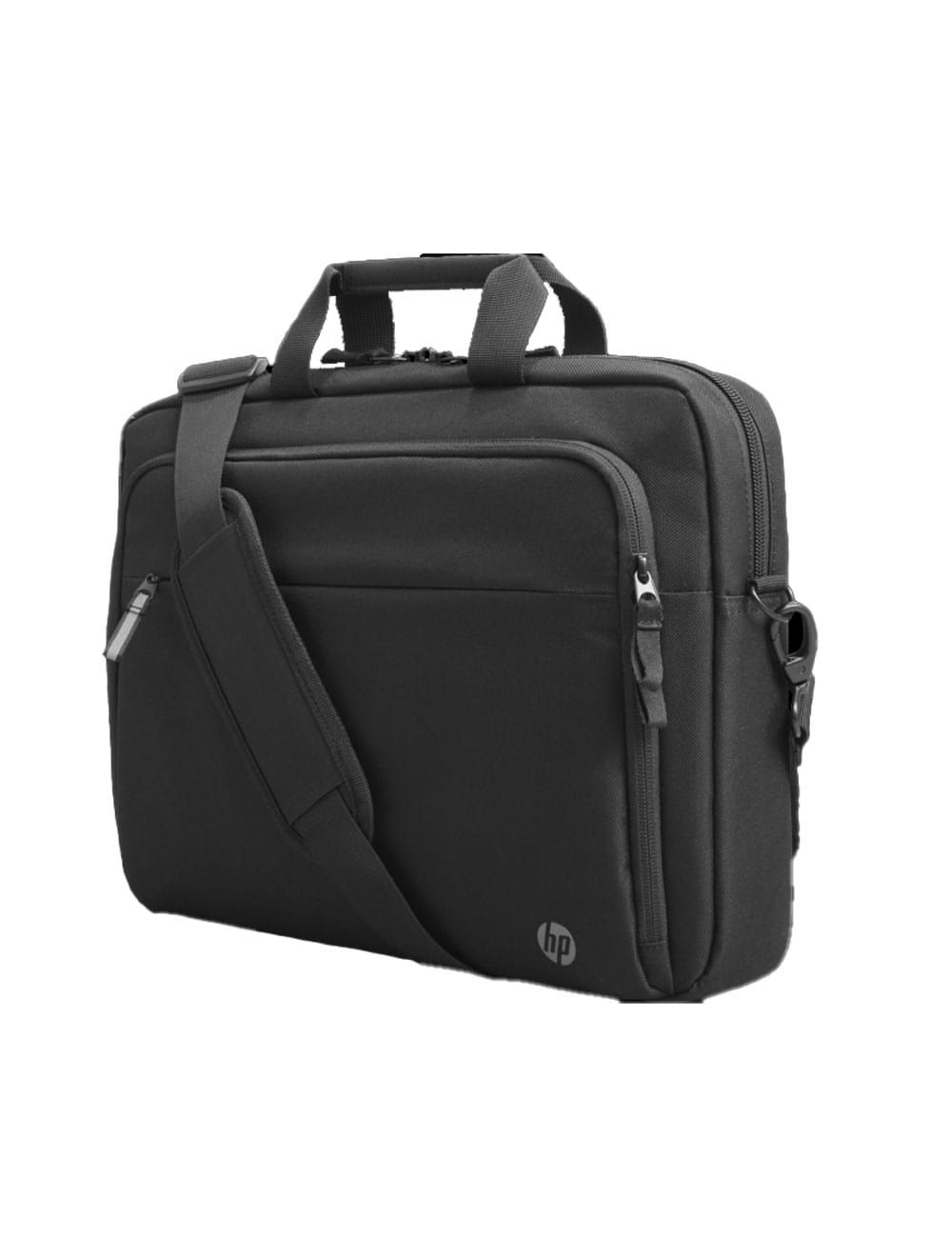 شنطة HP لاب توب 15.6 بوصة – 500S7AA – أسود، حقيبة ظهر متينة ومبطنة لحماية الكمبيوتر المحمول مع تنظيم رائع وفتحة تمرير كابل. HP laptop bag.