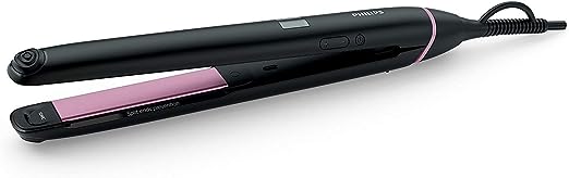 Philips Healthy Ends Hair Straightener, Black - BHS675