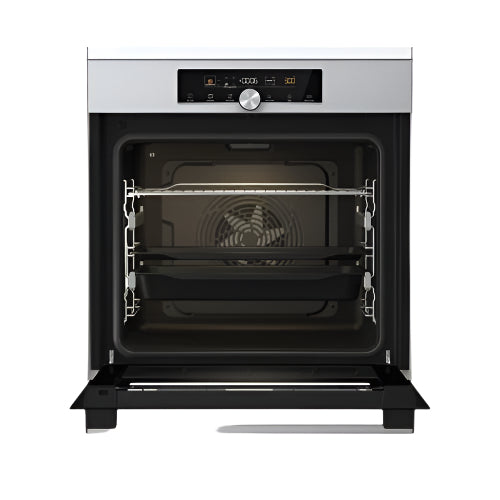 جورينجي BOS6747A01X فرن كهرباء بلت ان 60سم, استانلس ستيل, سعه 77لتر, اذابة التجميد,التسخين المسبق السريع, اضاءة مزدوجة.