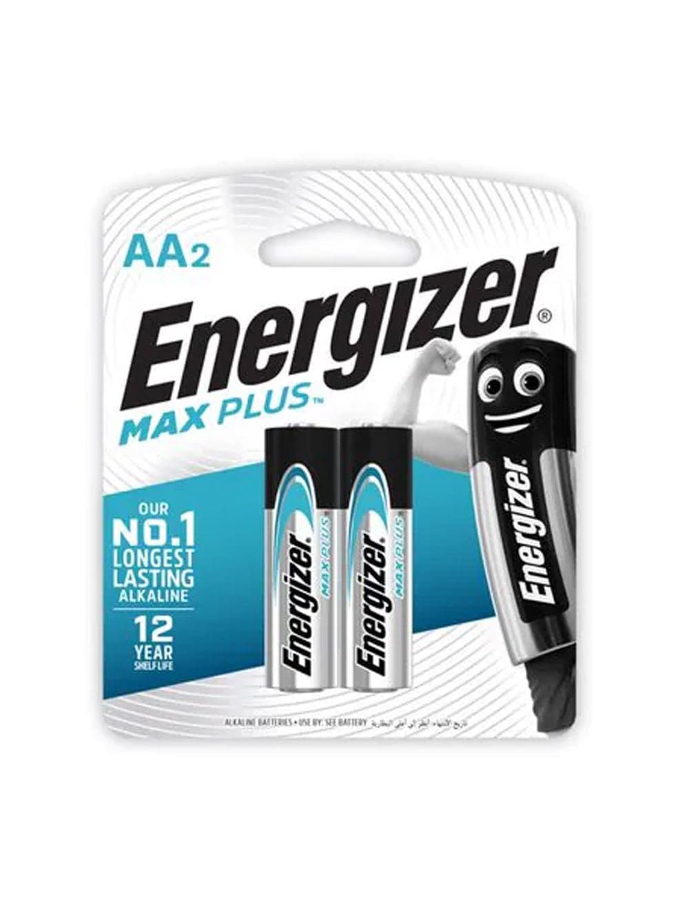 Energizer 2 AA Max Plus Batteries 1.5 Volts X91-BP2 BT101