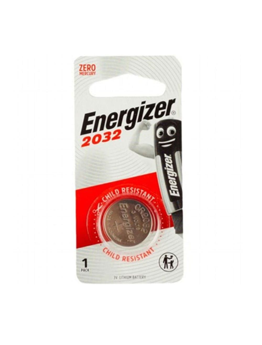 Energizer one 2032 Coin Battery 3 Volts 2032-BP1 BT106