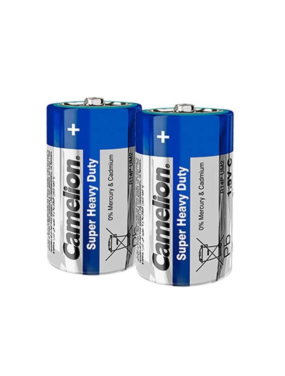 Camelion Battery 3800mAh Super Heavy Duty R14 C -R14-BP2BR14