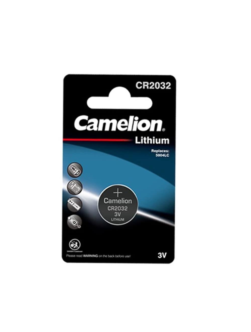 Camelion Battery Lithium - Manganese Dioxide-CR2032-BP1CR2032