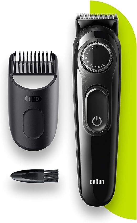 Braun Beard and Beard Trimmer with Precision Dial and 1 Attachment BT3322