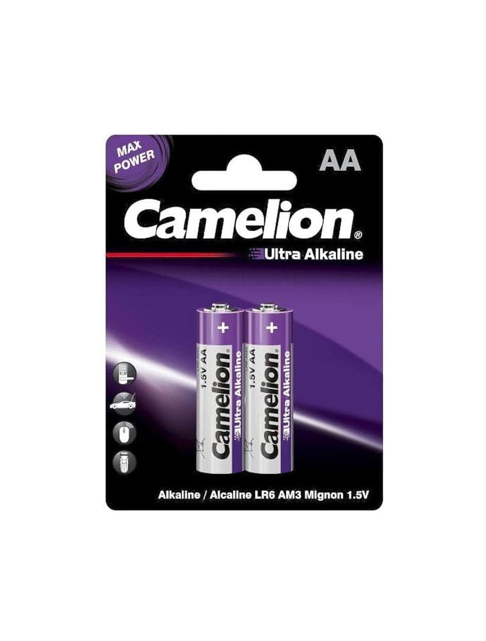 Camelion Ultra Alkaline AA LR6-BP2UT 2pc Card