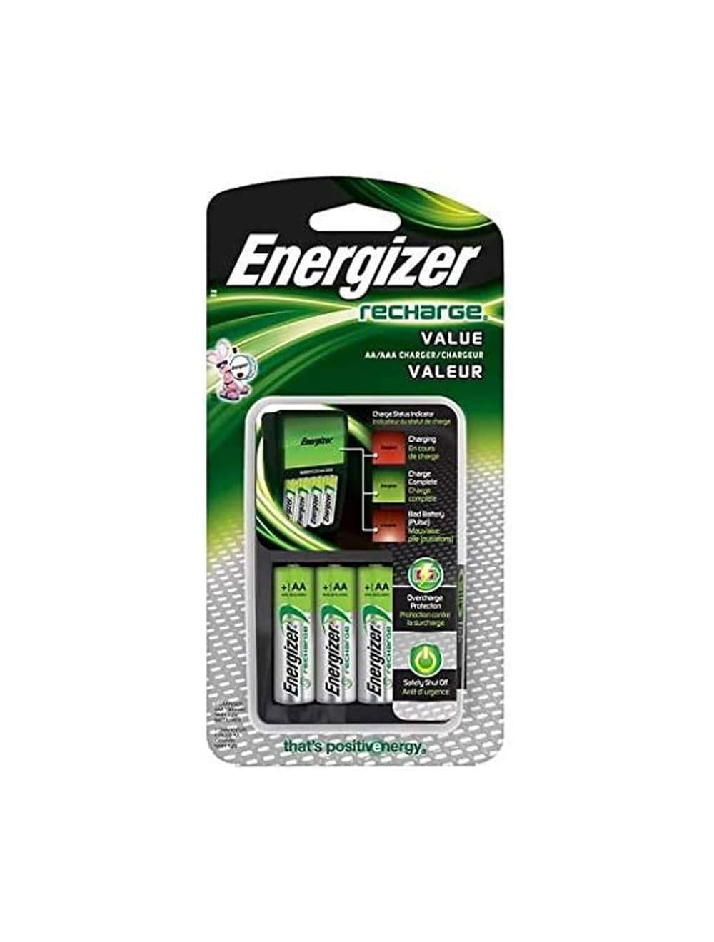 Energizer CH2PC3  Charger + 4AA (2000 mAh)  2000mAh بطارية 