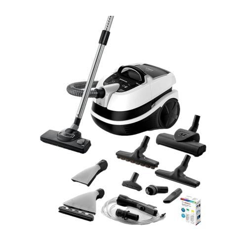 BOSCH Vacuum Cleaner 2100 Watt Both Bag & BagLess For Wet & Dry White BWD421PRO