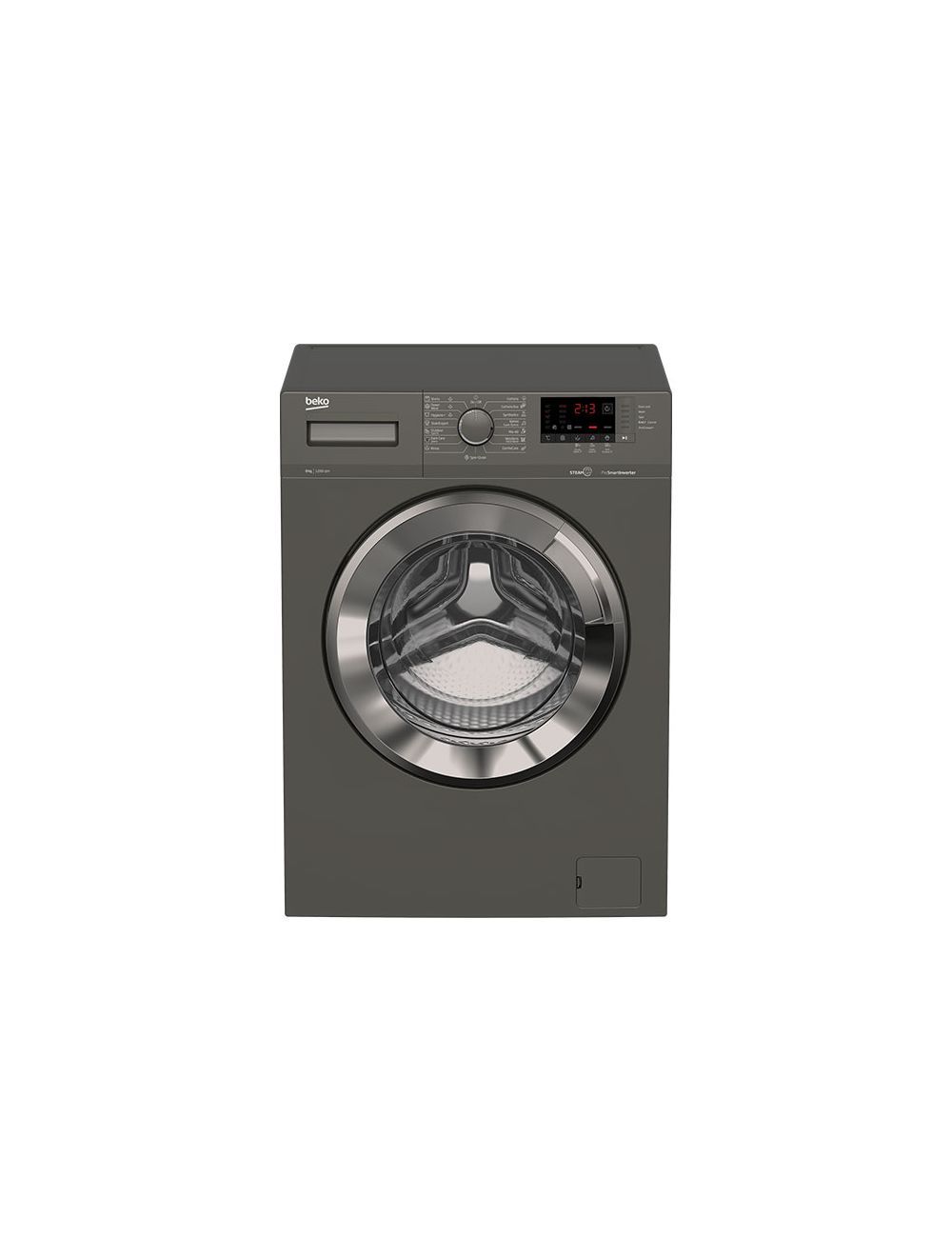 بيكو غسالة ملابس 7 كجم بخار SteamCure وضمان 5 سنوات – Beko 7kg Front Load Washing Machine with SteamCure & Inverter Motor.