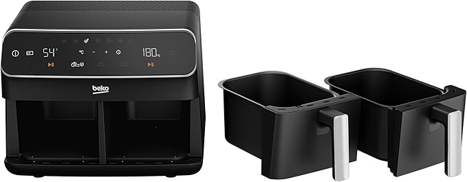 اير فراير بيكو 8.5 لتر ديجيتال بشاشة لمس – طهي صحي وسريع مع ضمان سنتين وتوصيل من Cairo Drop | Beko 8.5L Digital Air Fryer – Cairo Drop