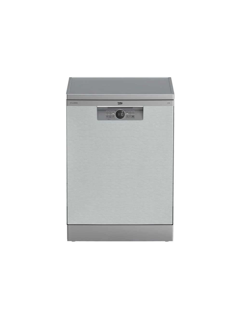 غسالة أطباق بيكو 60 سم 15 فرد أنفرتر فضي أداء قوي وهادئ لتنظيف مثالي – Beko Dishwasher 60cm 15 Place Settings Inverter Silver for efficient cleaning.