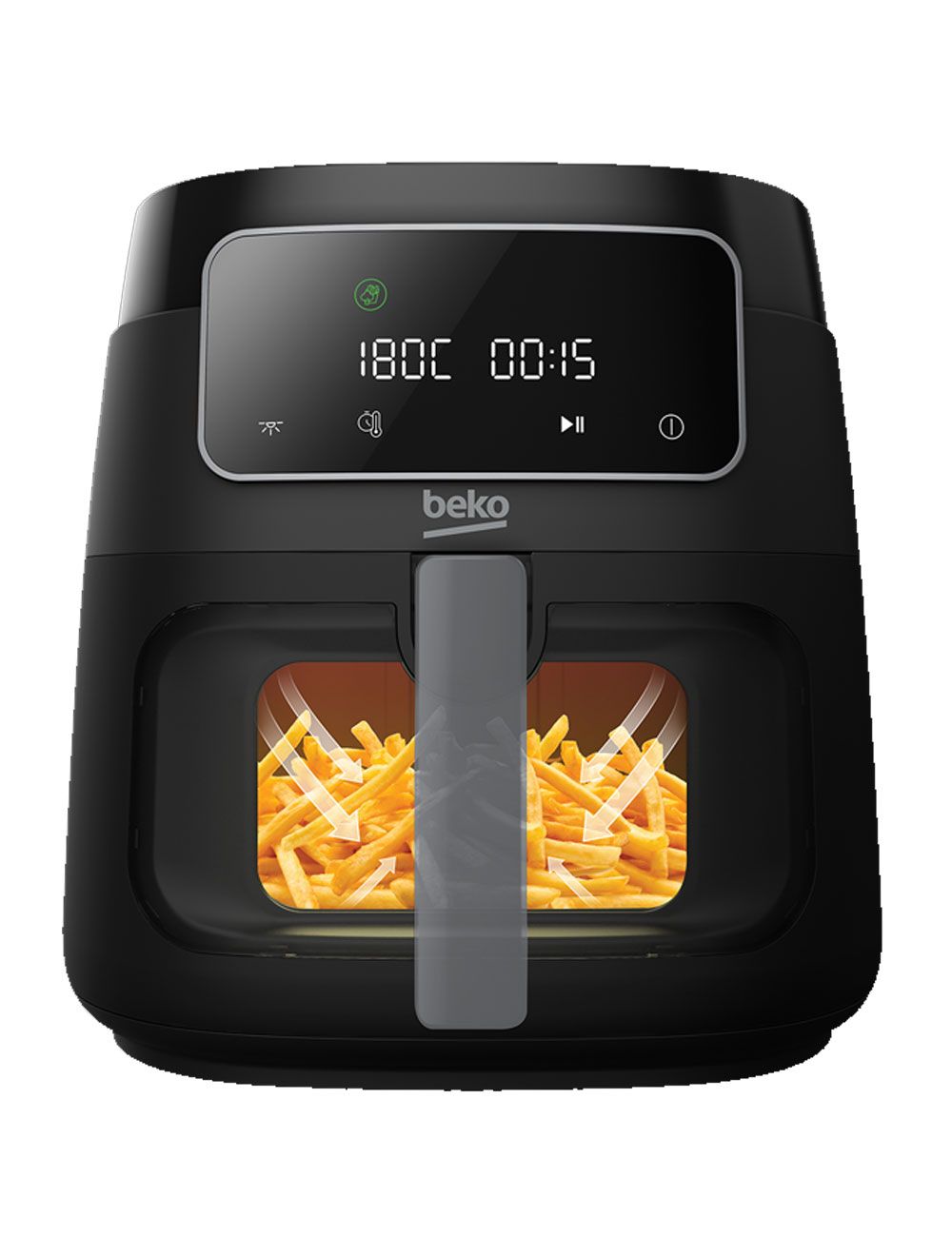 بيكو مقلاة هوائية رقمية 7 لتر – طهي صحي وسريع مع شاشة ذكية وضمان سنتين | Beko 7L Digital Air Fryer – Smart Cooking & 2-Year Warranty