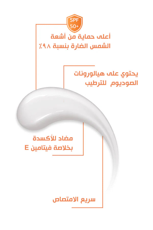 صن سكرين بوباي جل بخلاصة فيتامين E يحمي البشرة الدهنية من أشعة UVA/UVB مع قوام خفيف سريع الامتصاص ومقاوم للماء Popeye sunscreen gel SPF50+ for oily skin.