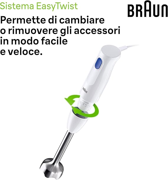 Braun MQ10-201MWH MultiQuick 1 White/Blue