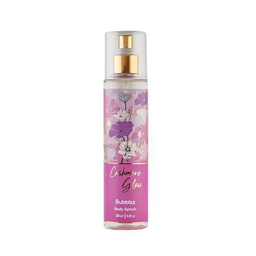 بابلز - معطر الجسم - كشمير جلو بادي سبلاش فاخر برائحة زهرية دافئة تدوم طويلًا | Bubbles Body Splash Cashmere Glow with long-lasting warm floral scent
