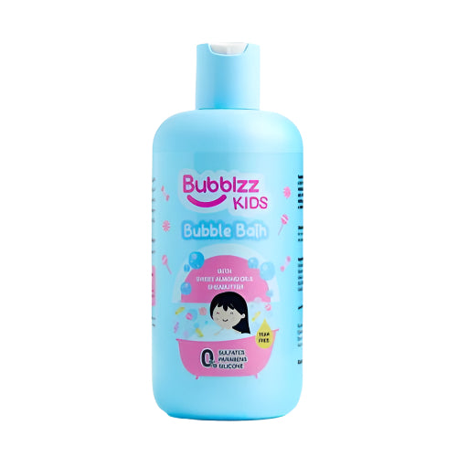 رغوة استحمام للأطفال بتركيبة طبيعية تنظف بلطف وتوفر فقاعات ممتعة | Bubblzz Kids Bubble Bath gently cleanses kids’ skin with rich fun bubbles.