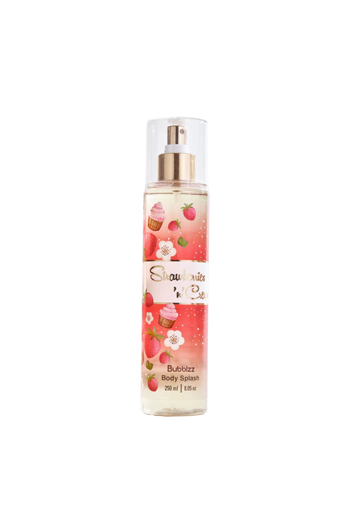 بابلز - معطر الجسم - كشمير جلو بادي سبلاش فاخر برائحة زهرية دافئة تدوم طويلًا | Bubbles Body Splash Cashmere Glow with long-lasting warm floral scent