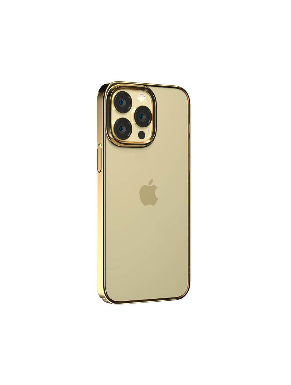 Devia Back Cover for iPhone 14 / 13 Glimmer Series Magnetic Case PC (6.1) - Gold