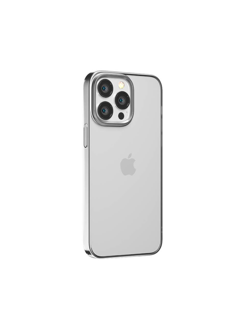 Devia Back Cover for iPhone 14 / 13 Glimmer Series Magnetic Case PC (6.1) - Silver