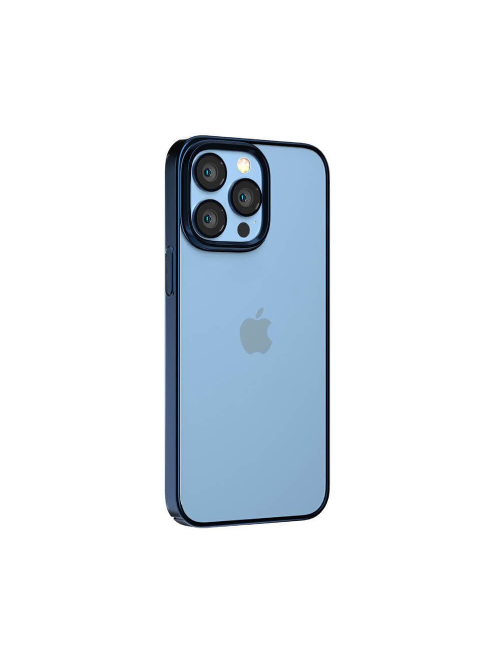 Devia Back Cover for iPhone 14 / 13 Glimmer Series Magnetic Case PC (6.1) - Blue