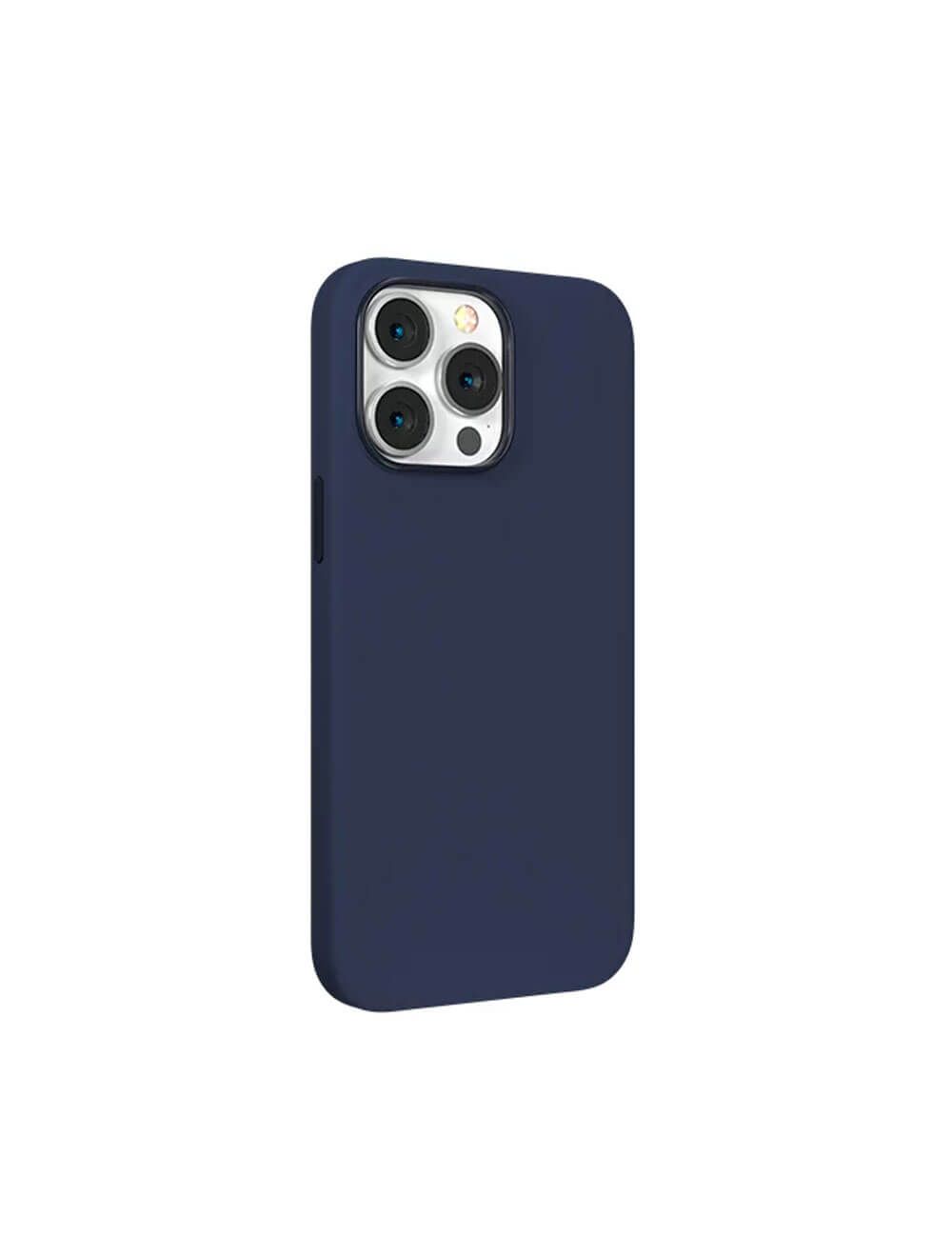 Devia Nature Series Magnetic Silicon Case for iPhone 14 (6.1) - Dark Blue