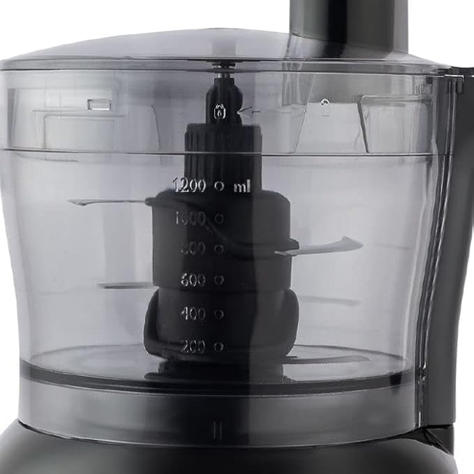 Mienta CH23528A Food Processor محضر طعام فيوجن هاف سيت ميانتا اسود 