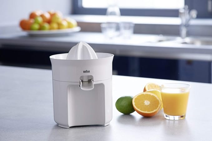 Braun Cj3050 Tributecollection Citrus Juicer براون خلاطة سطح الطاولة , 60 واط , 1.8 كجم - CJ3050