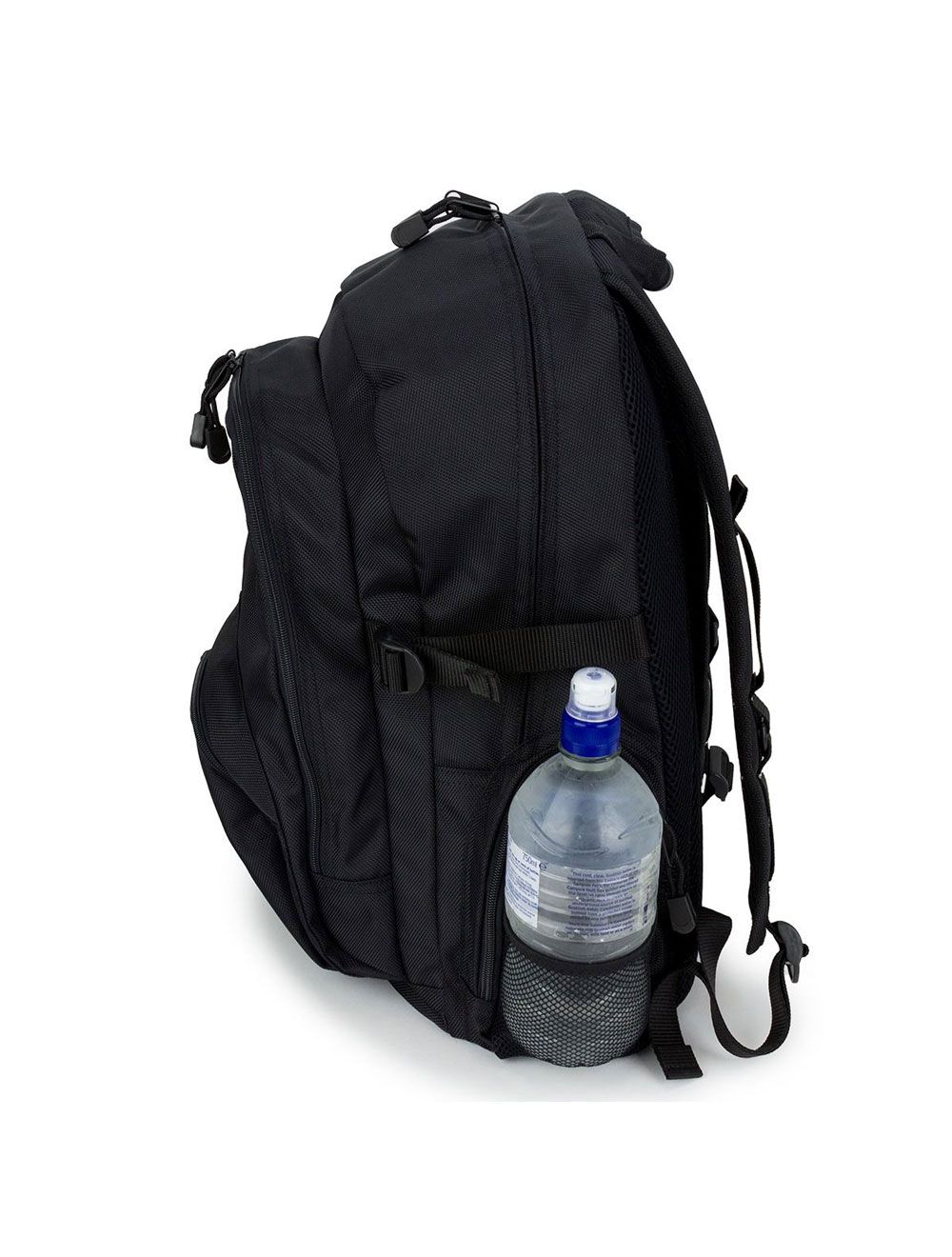 تارجوس CN600 شنطة ظهر لاب توب 15.6 بوصة، خفيفة وعصرية بسعة 20 لتر وبوليستر مقاوم للماء، Targus CN600 backpack 15.6” black, water-resistant, 20L, durable design.