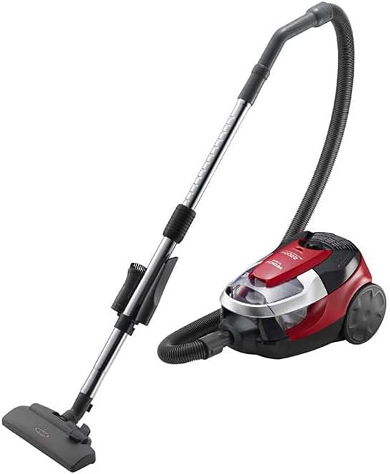 HITACHI Vacuum Cleaner 2200 Watt, HEPA, Nano Titanium Filter, Red x Black CV-SE22V 220CE BRE