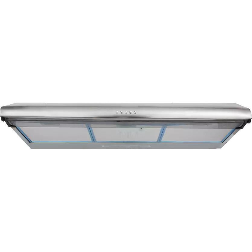 Black and White Flat Built-In Hood, 90 cm, 3 Speeds, Stainless Ck-960