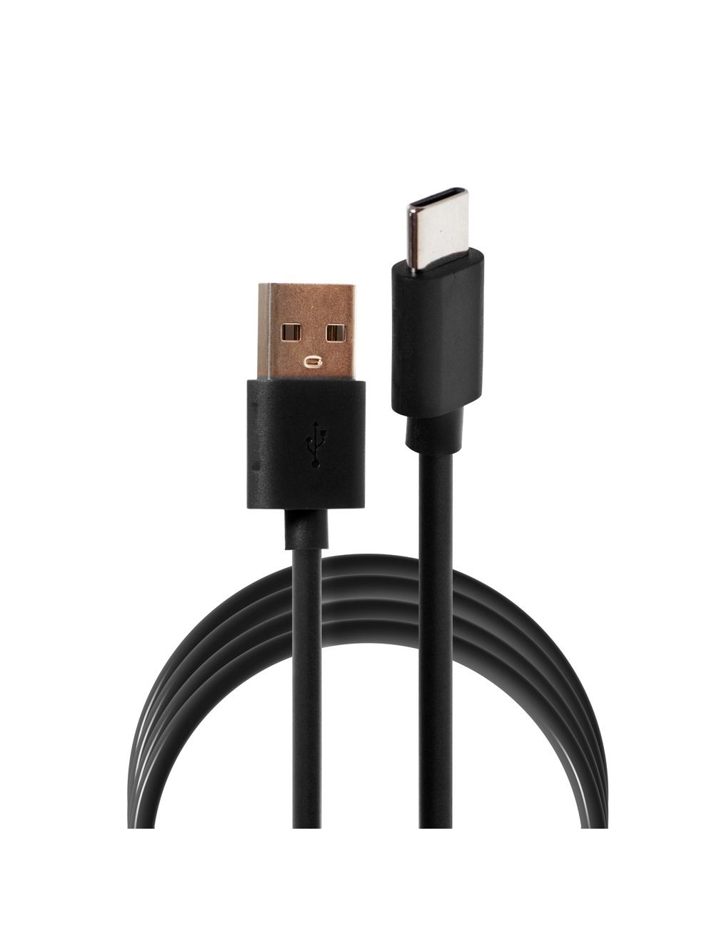 اي ترين USB to Type-C cable 1m لشحن سريع ونقل بيانات فعال. E-trainUSB to Type-C 1m cable fast charge & stable data transfer.