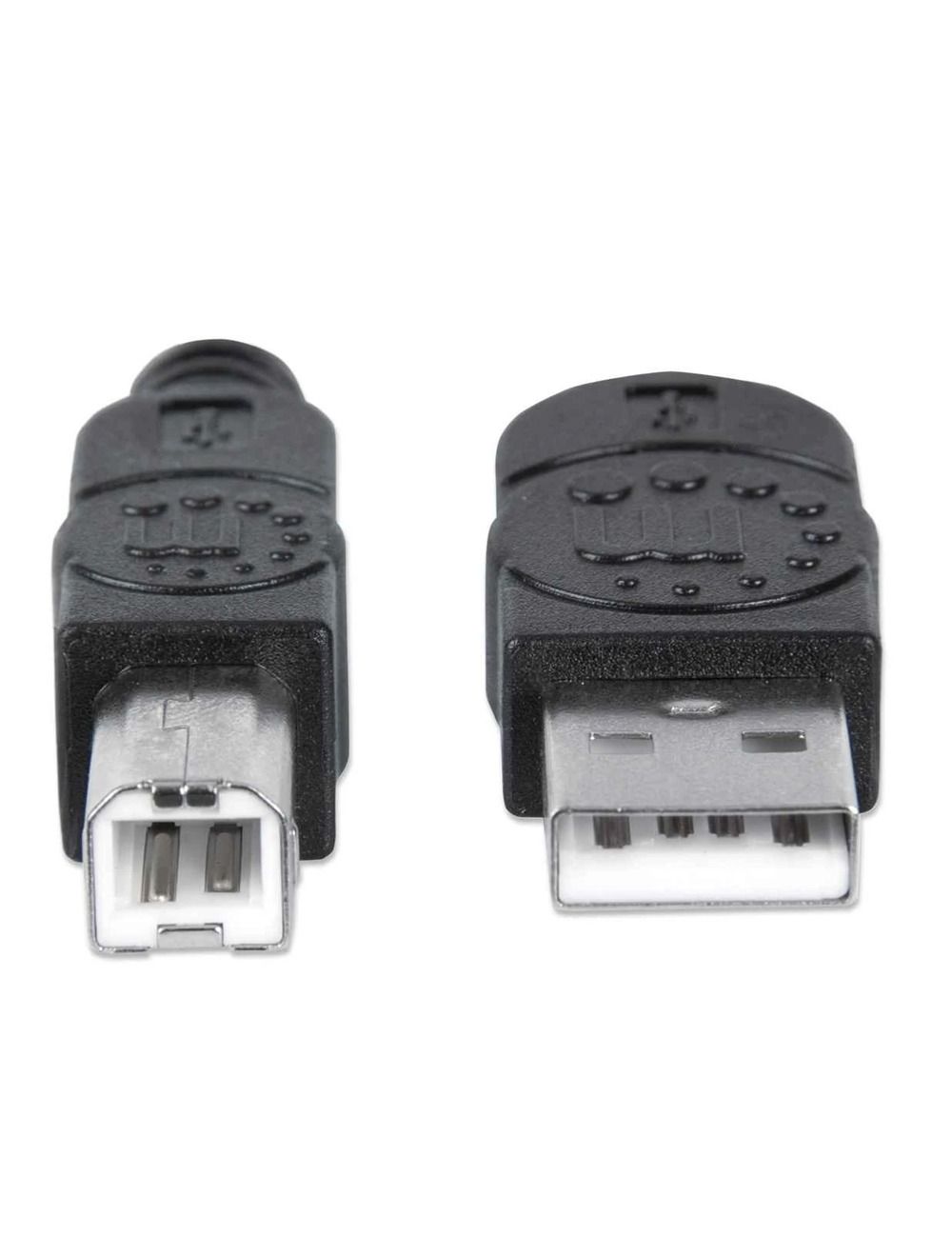 Manhattan DC127 337779 Hi-Speed USB Printer Cable A Male / B Male 5M (15 ft.) - Black
