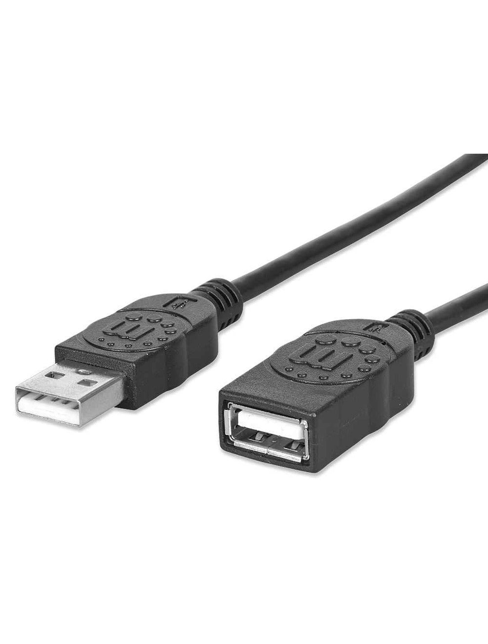 Manhattan DC347 393850 Hi-Speed USB Extension Cable A Male / A Female - 3M (10 ft.) - Black