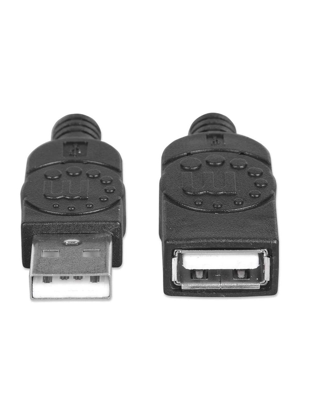 Manhattan DC347 393850 Hi-Speed USB Extension Cable A Male / A Female - 3M (10 ft.) - Black